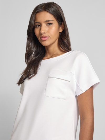 monari Sweatshirt mit 1/2-Arm Offwhite 3