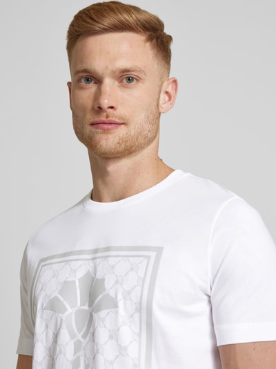 JOOP! Collection T-shirt met ronde hals Wit - 3