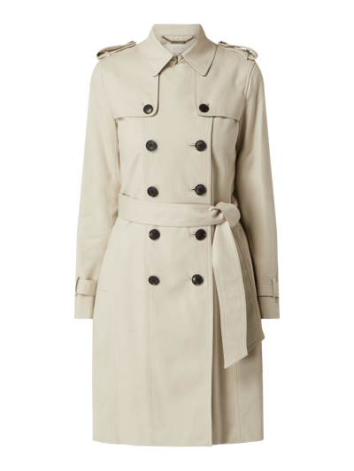 Hobbs Trenchcoat met tailleriem, model 'Saskia'  Beige - 2