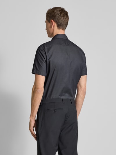 Christian Berg Men Koszula biznesowa o kroju regular fit z listwą guzikową Antracytowy 5