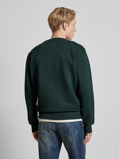 Alpha Industries Sweatshirt mit Label-Print Petrol 5