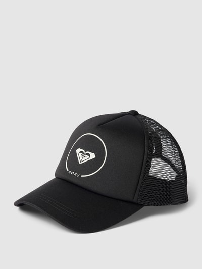 Roxy Trucker Cap mit Label-Print Modell 'TRUCKIN' Black 1