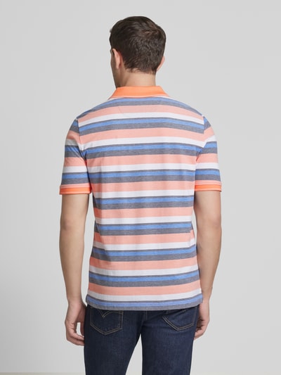 Fynch-Hatton Regular Fit Poloshirt mit Logo-Stitching Orange 5