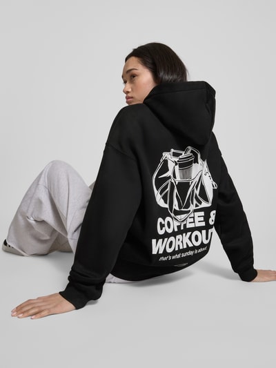 ANOTHER COTTON LAB Oversized Hoodie mit Kapuze Black 3