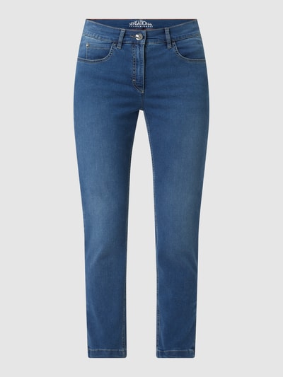 Zerres Jeans met stretch, model 'Twigy' Blauw - 2