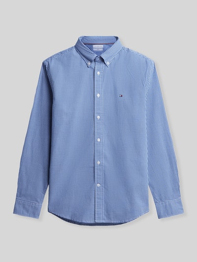Tommy Hilfiger Regular Fit Freizeithemd mit Logo-Stitching Blau 2