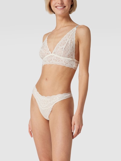 TOMMY HILFIGER Bralette aus floraler Spitze Offwhite 1