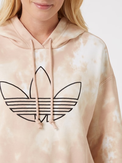 adidas Originals Cropped Hoodie mit Logo-Stickerei  Rosa 3