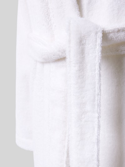 Tommy Hilfiger Loose Fit Bademantel aus reiner Baumwolle Weiss 2