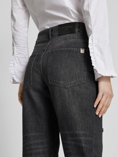 Weekend Max Mara Jeans mit Ziersteinbesatz Anthrazit 3