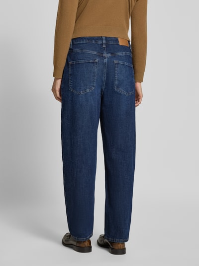 s.Oliver RED LABEL Jeansy o kroju barrel leg z mieszanki bawełny Jeansowy niebieski 5