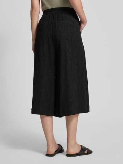 s.Oliver BLACK LABEL Loose Fit Culotte aus Lyocell-Mix Black 5
