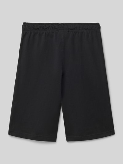 Champion Shorts met logo en elastische tailleband Zwart - 3