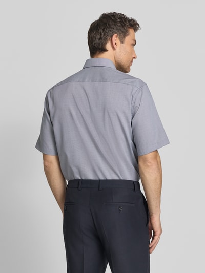ETERNA Relaxed Fit Business Hemd aus Lyocell-Mix Marine 5