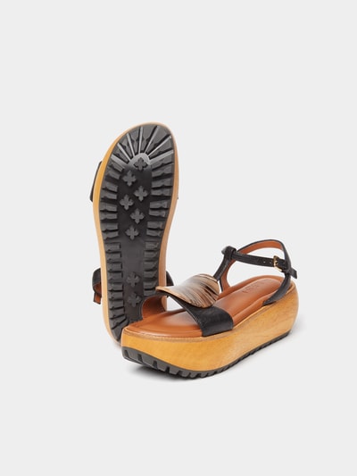 Marni Sandale mit Plateau-Absatz Schwarz 6