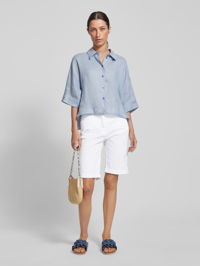 Toni Dress Bermudy o kroju regular fit z elastycznym pasem model ‘SUE’ Biały 1