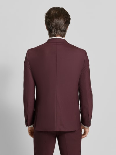 HUGO Garnitur o kroju slim fit z mieszanki wełny Model 'ARTI-HESTEN' Bordowy 5