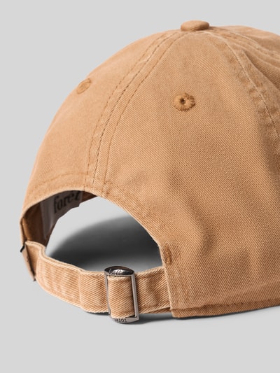 Forét Cap mit Logo-Stickerei aus reiner Baumwolle Mittelbraun 3