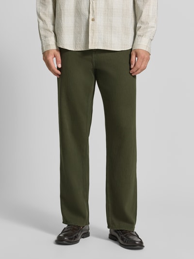GUESS Relaxed Fit Jeans mit Eingrifftaschen Modell 'DAMON' Dunkelgruen 4