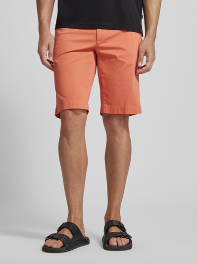 Brax Regular Fit Chino-Shorts mit Gesäßtaschen Modell 'BOZEN' Orange 4