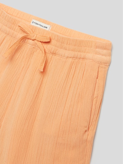 Tom Tailor Bermudas mit seitlichen Eingrifftaschen Orange 2