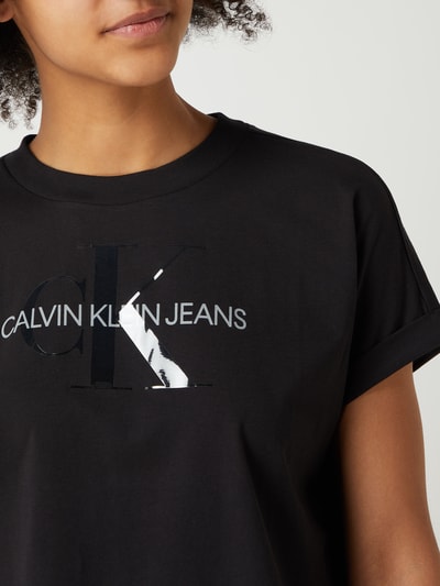 Calvin Klein Jeans T-Shirt aus Bio-Baumwolle  Black 3