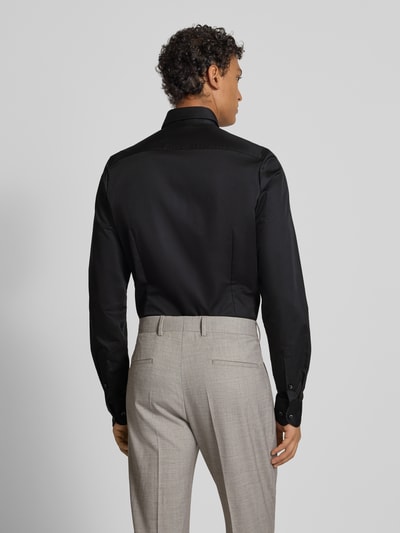 OLYMP Level Five Body Fit Businesshemd mit extra langem Arm Black 5