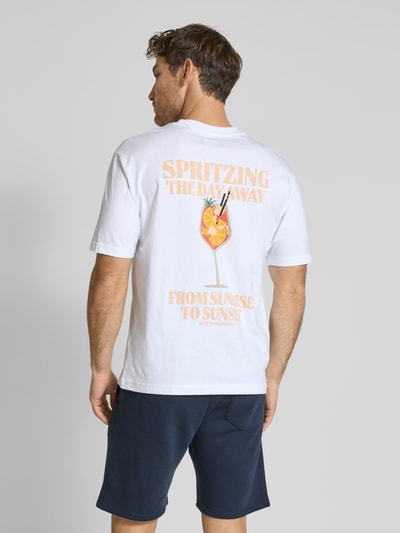 MCNEAL T-Shirt mit Rundhalsausschnitt Weiss 5