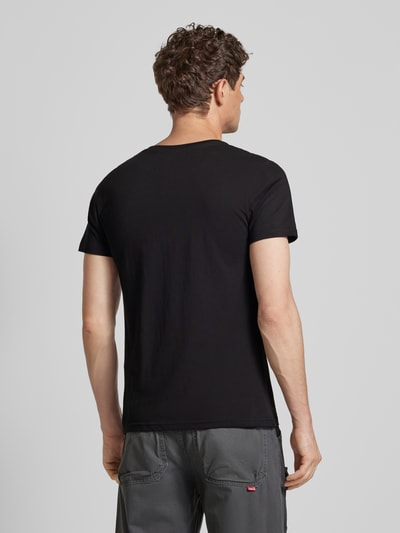 Alpha Industries T-Shirt mit Label-Print Black 5