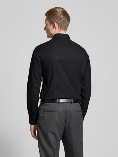 HUGO Regular Fit Business-Hemd mit Kentkragen Modell 'Koey' Black 5