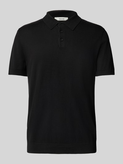 SELECTED HOMME Koszulka polo o kroju regular fit z czystej bawełny model ‘BERG’ Czarny 2