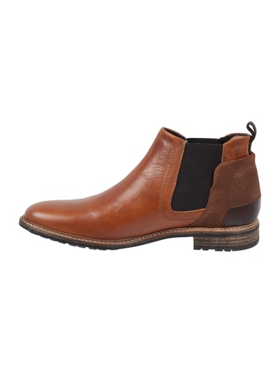 BULLBOXER Chelsea Boots aus Leder Cognac 3