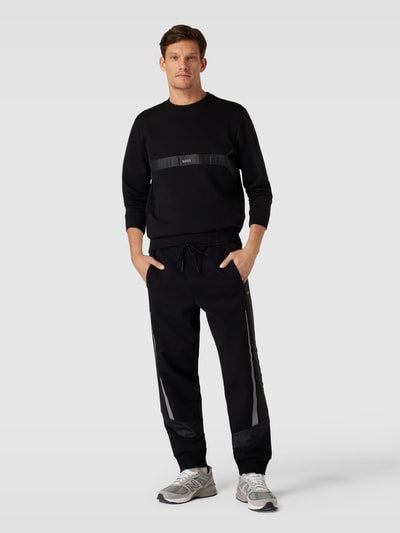 BOSS Green Sweatpants mit Eingrifftaschen Modell 'Hadikon' Black 1