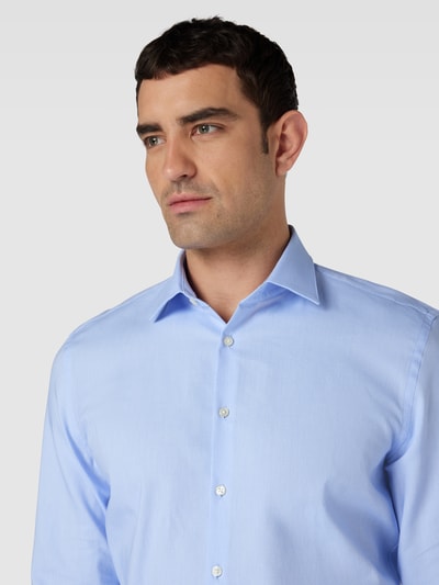 Jake*s Slim Fit Slim Fit Business-Hemd mit Haifischkragen Bleu 3
