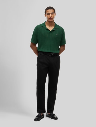 Tommy Hilfiger Tapered Fit Chino aus Baumwoll-Mix Modell 'Harlem' Black 1