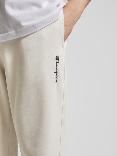 CHAMPION Regular fit sweatpants met achterzak Beige - 3