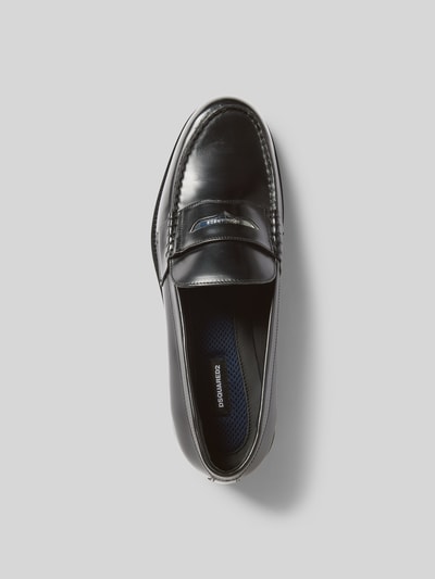 Dsquared2 Penny-Loafer aus echtem Leder Black 4