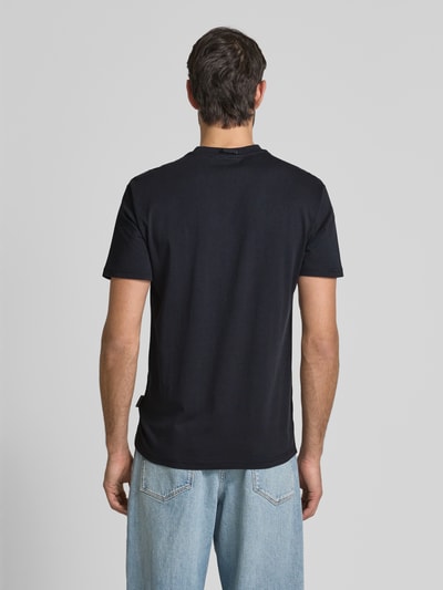 Napapijri T-Shirt mit Label-Print BLACK 5