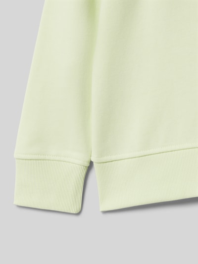 Tom Tailor Regular Fit Hoodie aus reiner Baumwolle Hellgruen 2
