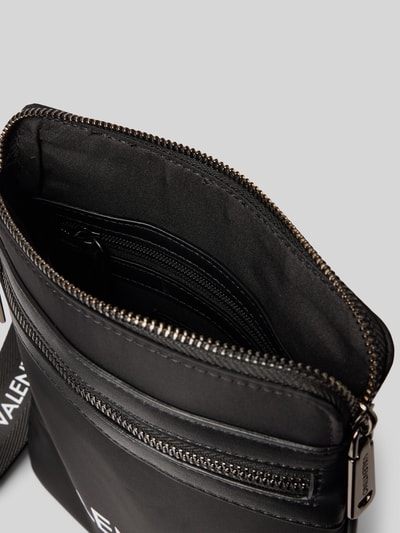 VALENTINO BAGS Crossbody Bag mit Logo-Print Modell 'Bandoliera' Black 4