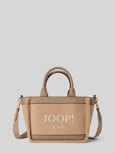 JOOP! Jeans Handbag mit Logo-Print Modell 'Yvette' Beige 2