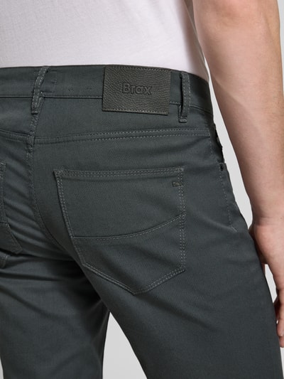 Brax Regular Fit Hose im 5-Pocket-Design Modell 'CADIZ' Anthrazit 3