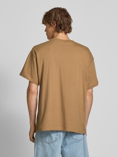 adidas Originals T-shirt met ronde hals Middenbruin - 5