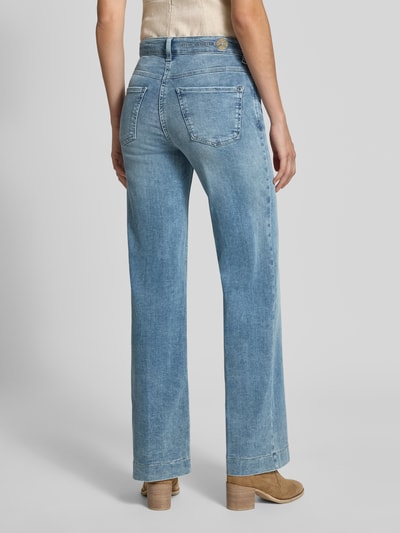 MAC Wide Leg Jeans aus Baumwoll-Mix Modell 'DREAM WIDE' Blau 5