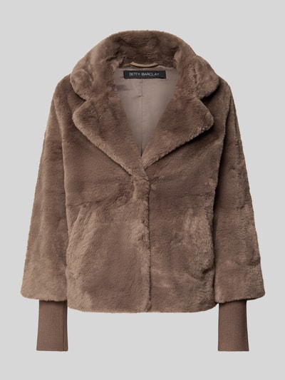 Betty Barclay Jack van imitatiebont Taupe - 2