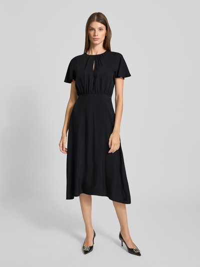 ARMANI EXCHANGE Midikleid mit Raffungen Black 4