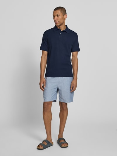Selected Homme Regular Fit Poloshirt reiner Baumwolle Modell 'COLE' Marine 1