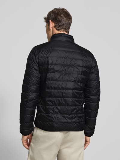 EA7 Emporio Armani Donsjack met labelprint, model 'TRAIN CORE' Zwart - 5