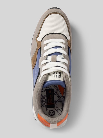BULLBOXER Sneakersy z obszyciem w kontrastowym kolorze Szarobrązowy 3