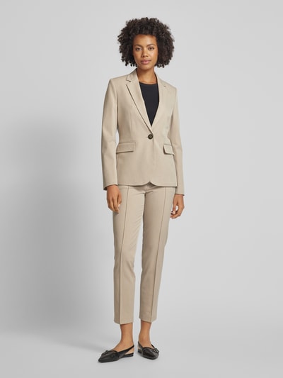 Christian Berg Woman Selection Blazer met reverskraag Zand - 1